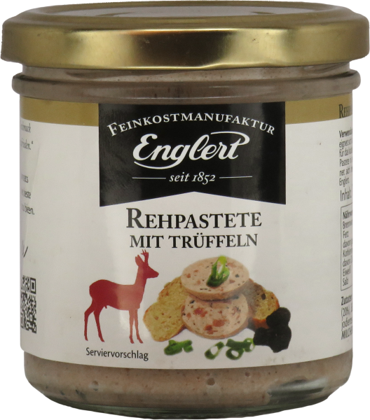Geschenke-Set: Hochwertige Pasteten (Rehpastete und Trüffel-Steinpilzpüree) mit Cumberland Sauce